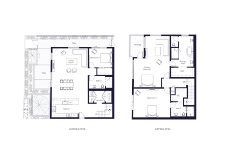 Floor plan for 3 beds, 3 baths, 2951 sqft